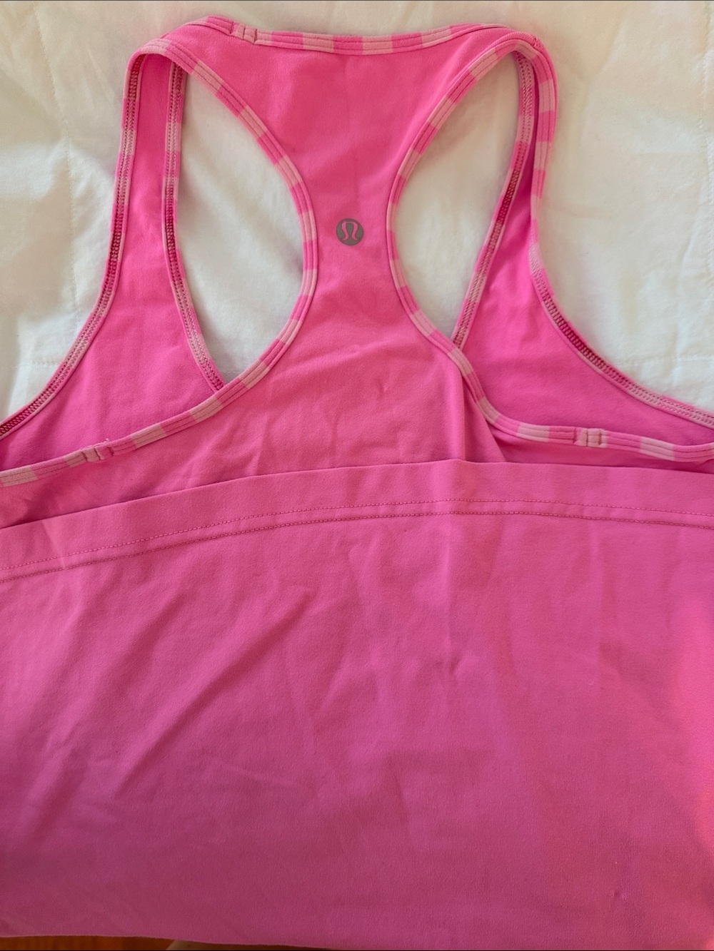 lululemon athletica Bright Pink Racerback Sports Bra Tank